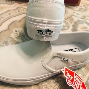Vans Asher platform slip on sneakers